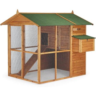 CASETA  DE MADERA PARA GALLINAS MODELO BRUSELAS