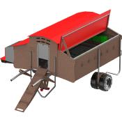 GALLINERO MOVIL 1.5 x 1.8MT "COUNTRY"