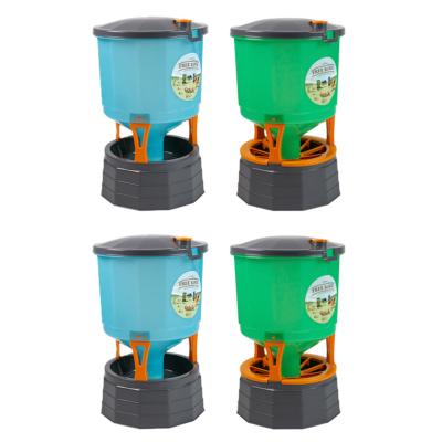 BEBEDERO + COMEDERO Silo Free-Range 35 l. - Pack 2+2 uds.