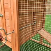 CASETA DE MADERA PARA GALLINAS MODELO LYON