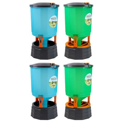BEBEDERO + COMEDERO Silo Free-Range 45 l.- Pack 2+2 uds.