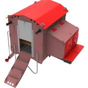 GALLINERO MOVIL 60x75 RED ROOF  Talla M