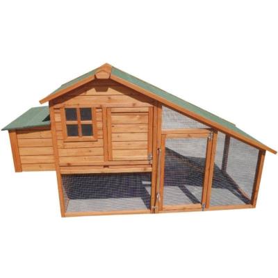 CASETA DE MADERA PARA GALLINAS MODELO AMSTERDAM